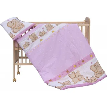 Povlečení Povlečení do postýlky 2dílné - Scarlett Matěj - růžová 100 x 135 cm