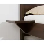 BMB Noční stolek závěsný - buk Moření: jabloň, Provedení: Jádrový buk