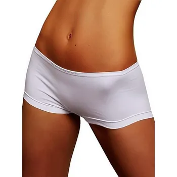 Dámské erotické kalhotky Brubeck Boxerky dámské Boxer bílá - S + Doprava zdarma