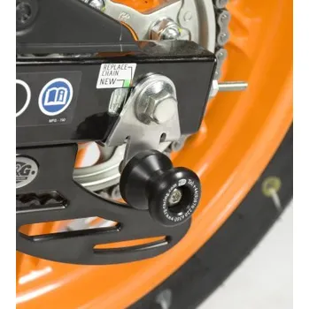 R&G Racing Přídavné ochranné špulky na kyvku (pár), HONDA CBR125R ('11), černé