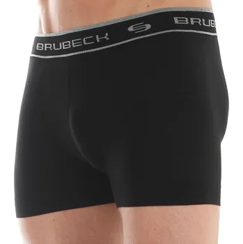 Boxerky Brubeck Boxerky pánské Boxer černá - XXL + Doprava zdarma