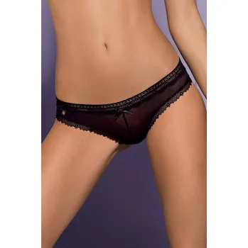 Dámské erotické kalhotky Obsessive Kalhotky Corella černé XXL + Doprava zdarma