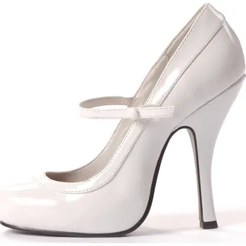 Dámské erotické boty Leg Avenue Lodičky Leg Avenue Babydoll bílé EU 38 + Doprava zdarma