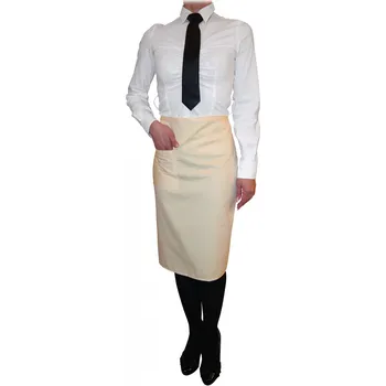 Kuchyňská zástěra Vondrak & Company | Číšnická zástěra střední - pruhy žluté