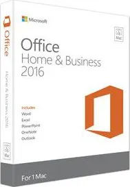 Microsoft Office 2016 for Mac Home & Business W6F-00952