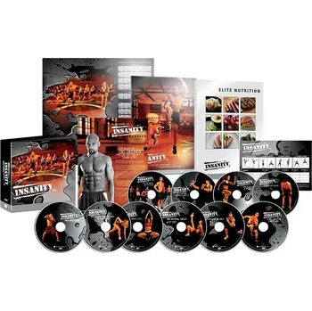 DVD film Beachbody profesionální set 13 dvd insanity všechny partie!