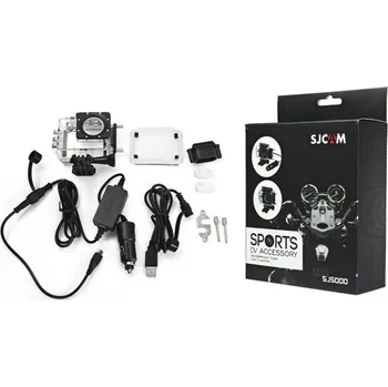 Příslušenství pro videokameru SJCAM™ Ochranný obal s nabíječkou na motocykl pro sj5000