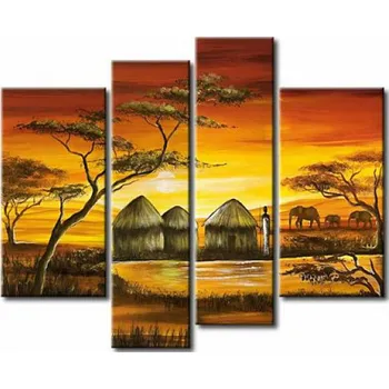 Obraz Forliving vícedílné obrazy Afrika