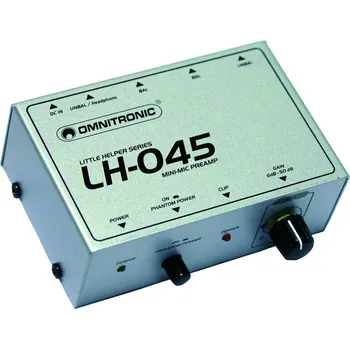 Mikrofonní předzesilovač Omnitronic LH-045, mikrofonní předzesilovač