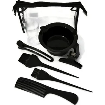 Příslušenství k barvení vlasů Profesionální kadeřnická sada pro barvení vlasů Sibel - 8 kusů (0099971) + dárek zdarma