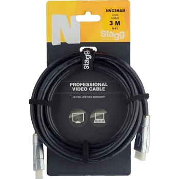 HDMI extender Stagg NVC3HAM, propojovací HDMI kabel