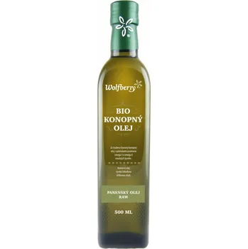 Rostlinný olej Wolfberry Konopný olej Bio 500 ml