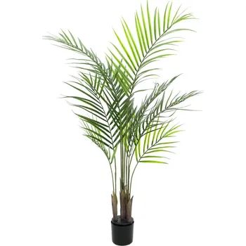 umělá květina Umělá palma Areca s velkými listy, 125cm