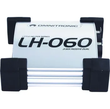 Efektový procesor Omnitronic LH-060, pasivní DI-box dvojitý