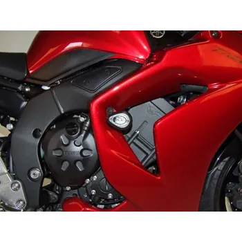 R&G Racing Aero padací chrániče, Yamaha FZ1-S '07- (se spodní kapotáží), černé