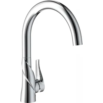 Vodovodní baterie Geos agt Dřezová stojánková baterie s vertikálním ramínkem GF 9120 CR GF9120CR