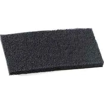 Podlahový mycí stroj Pad černý 25 x 12 x 2,5 cm