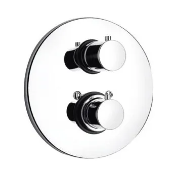 Vodovodní baterie Geos agt Vestavěná sprchová termostatická baterie s přepínačem 78T.691 CR 78T.691CR