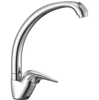 Vodovodní baterie Geos agt Stojánková dřezová baterie s otočným ramínkem GU 4120 CR GU4120CR