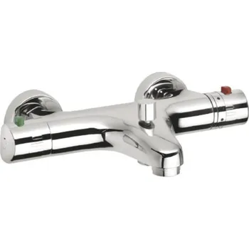 Vodovodní baterie Geos agt Vanová a sprchová nástěnná baterie termosatická bez příslušenství 80T.111 CR,rozteč 150 mm 80T.111CR