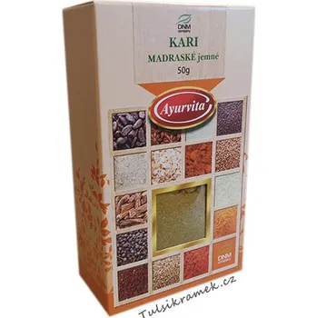 Koření KARI MADRASKÉ JEMNÉ 50 G DNM