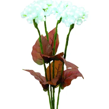 umělá květina Umělá květina Hortenzie s LED květy, bílé 100 LEDs