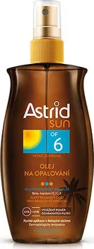 Přípravek na opalování Astrid Sun olej na opalování SPF6 200 ml