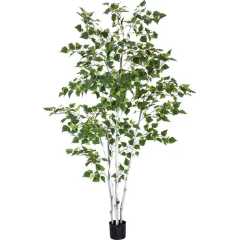umělá květina Umělý strom Bříza, 210cm