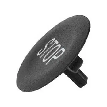 vypínač HARMONY ZBA234 hmatník STOP černá