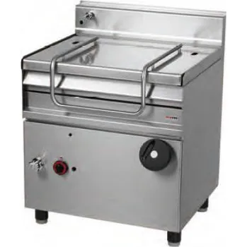 Pánev Smažící plynová pánev 50lt. RedFox BR 8 G (Sklopná pánev s litinovým dnem)