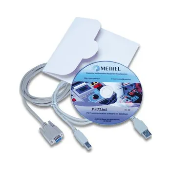 Revizní přístroj Metrel A 1306 - PC SW PATLink PRO Plus (PC SW PAT Link PRO Plus with USB and RS232-PS/2 cable)