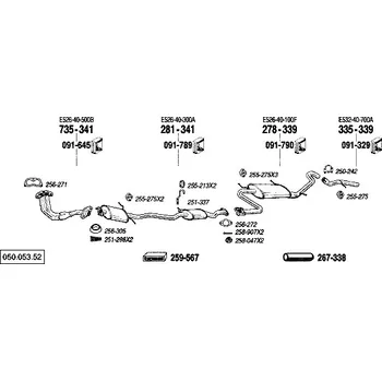nosný (montážní) držák Bosal 251-337