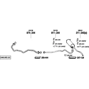 nosný (montážní) držák Bosal 251-342