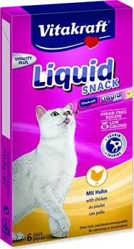 Vitakraft Cat Liquid Snack kuře/taurin 6 x 15 g
