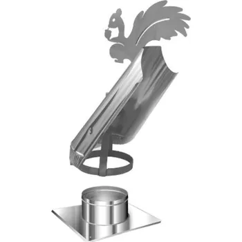 Komín Komínová natáčecí hlavice s figurkou s podstavou, ø 150mm