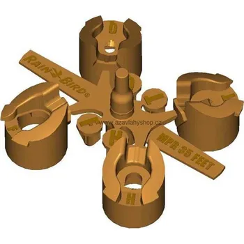 Zavlažovač Trysky pro řady Rain Bird 5000 - MPR Nozzle 35" (Sada MPR trysek pro 5004Plus - dostřik 10,67m)