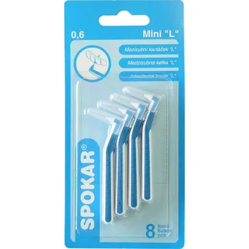 Mezizubní kartáček Spokar Mini L 0,6 mm 8 ks