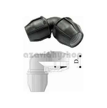 Vodovodní potrubí Koleno 32 mm x 32 mm (FISH koleno 32 mm x 32 mm PN16)