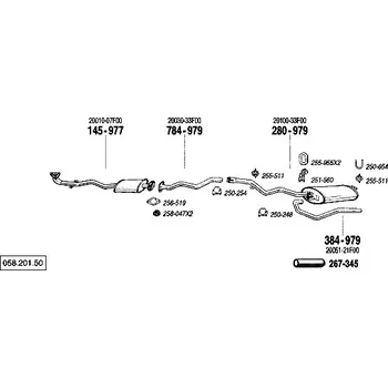 nosný (montážní) držák Bosal 251-560