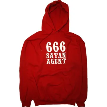 Pánská mikina 666 Satan Agent mikina