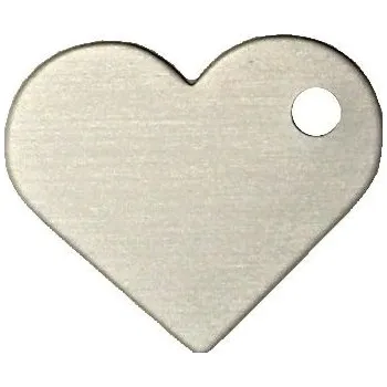 psí známka Pelisport Psí známka Srdíčko stříbrná známka