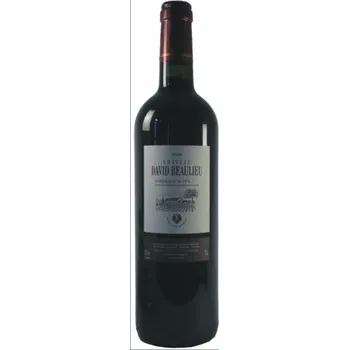 Víno Chateau David Beaulieu AOC 0,75 L suché francouzské červené víno z Bordeaux