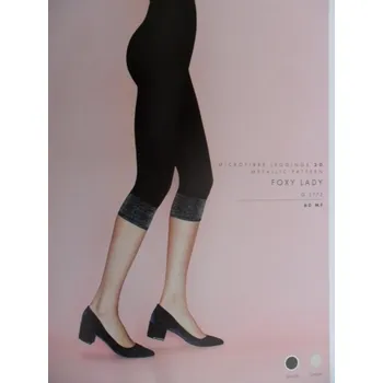 Dámské legíny Fiore leginy 60den Foxy Lady černá 3-M