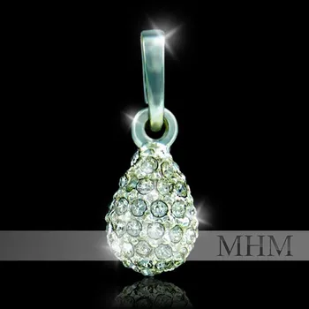 Náhrdelník Náhrdelník Kapka M4 Crystal včetně řetízku