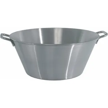 Nerezová mísa s úchyty 40cm/15lt.