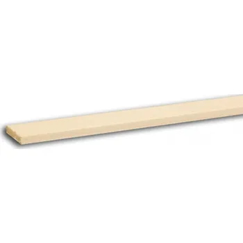 Stavební profil Plochá lišta č.004 - 30 mm x 5 mm, smrková, ŠH3005