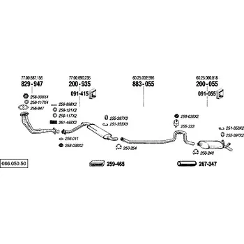 nosný (montážní) držák Bosal 251-353