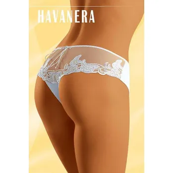 Kalhotky Wolbar Dámská tanga Havanera white-bílá M