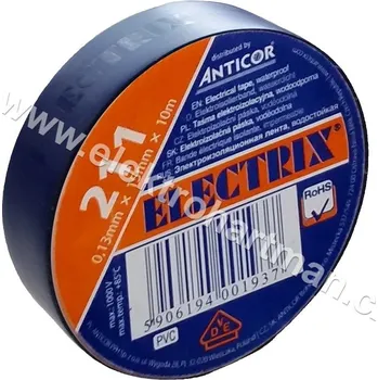 Izolační páska páska izolační 211 Electrix PVC 15mm x 10m, tmavě modrá