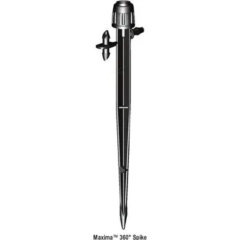 Zahradní hadice Mikrorozprašovač MAXIMA 360° s bodcem a variabilním průtokem (Mikrorozprašovač MAXIMA 360° s bodcem a regulovatelným průtokem. Průměr dostřiku 0 až 3,4 m.)